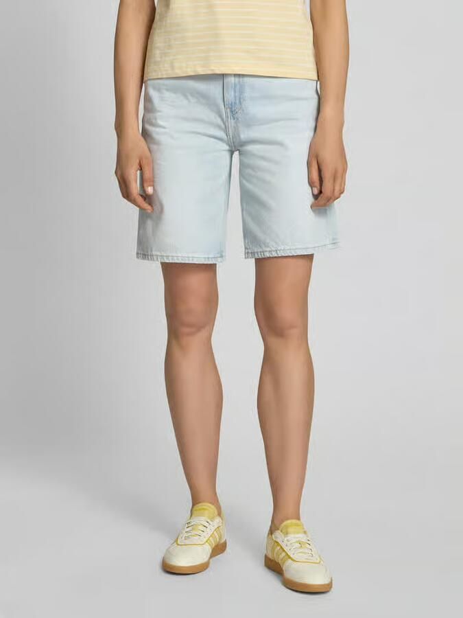 Tommy Hilfiger Relaxed fit korte jeans van een mix van katoen en lyocell - Foto 2