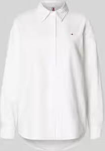 Tommy Hilfiger Overhemdblouse OXFORD RELAXED FIT SHIRT met blousekraag en borduursel - Foto 3