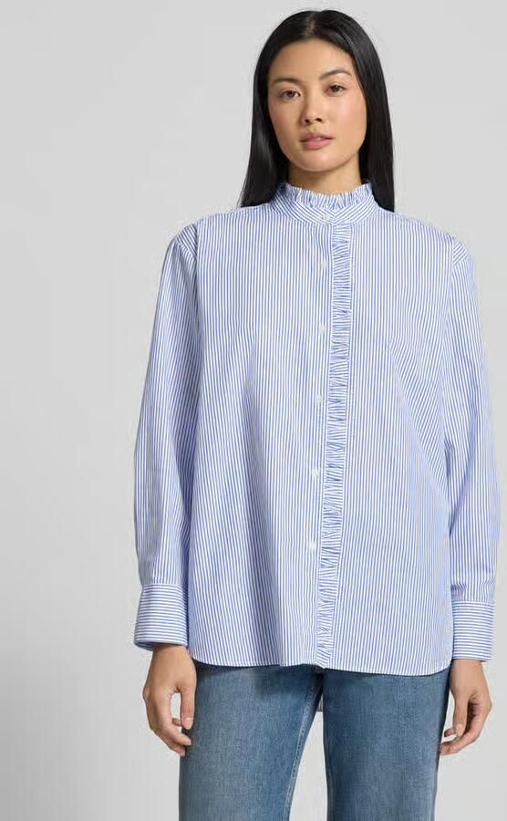Tommy Hilfiger Relaxed fit overhemdblouse van puur katoen - Foto 2