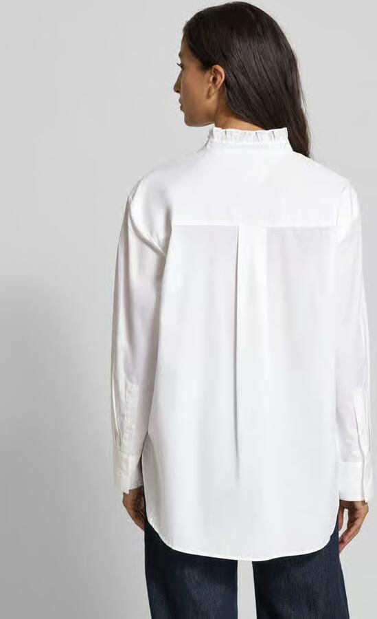 Tommy Hilfiger Relaxed fit overhemdblouse van puur katoen - Foto 6