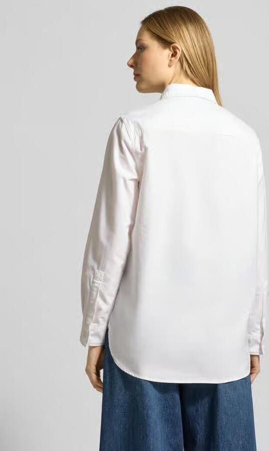 Tommy Hilfiger Overhemdblouse OXFORD RELAXED FIT SHIRT met blousekraag en borduursel - Foto 5