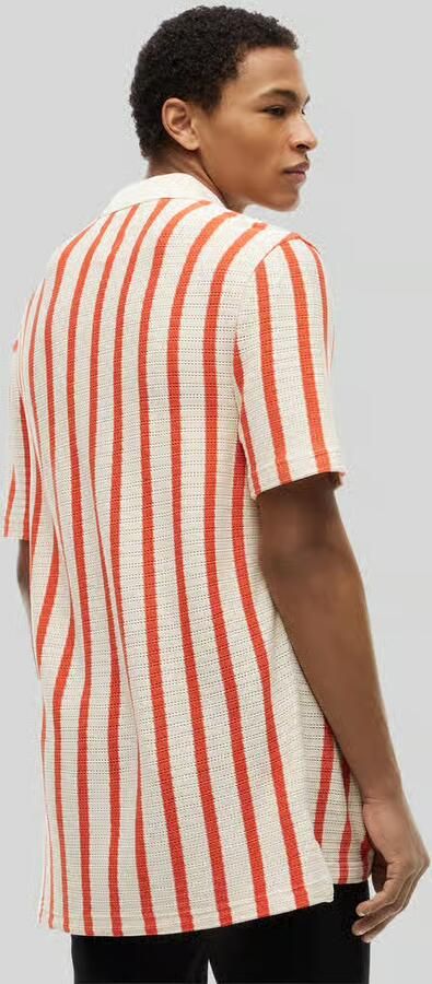 Tommy Hilfiger relaxed fit poloshirt van ajourtricot - Foto 3