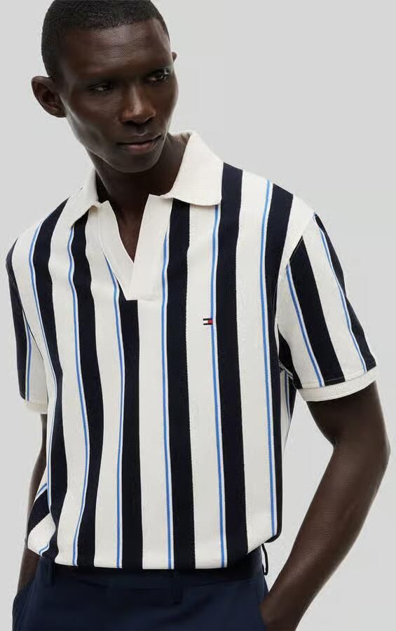 Tommy Hilfiger relaxed fit poloshirt van puur katoen