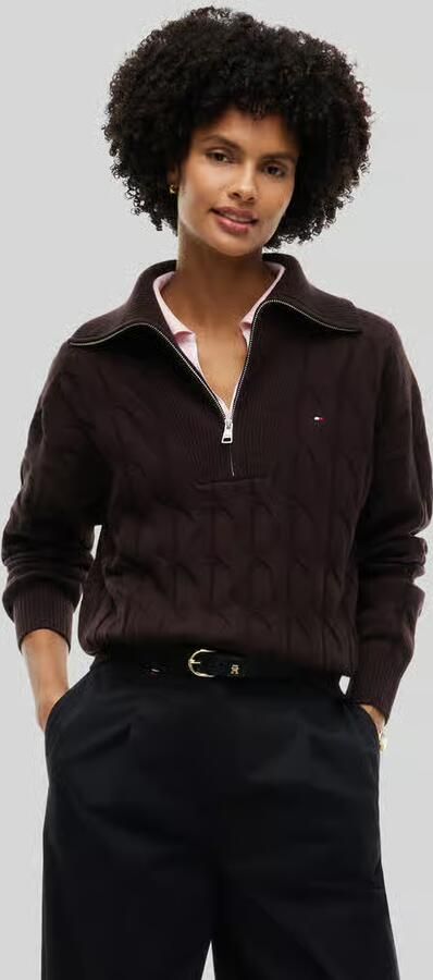 Tommy Hilfiger relaxed fit schipperstrui van pure wol - Foto 3