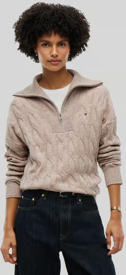 Tommy Hilfiger relaxed fit schipperstrui van pure wol - Foto 2