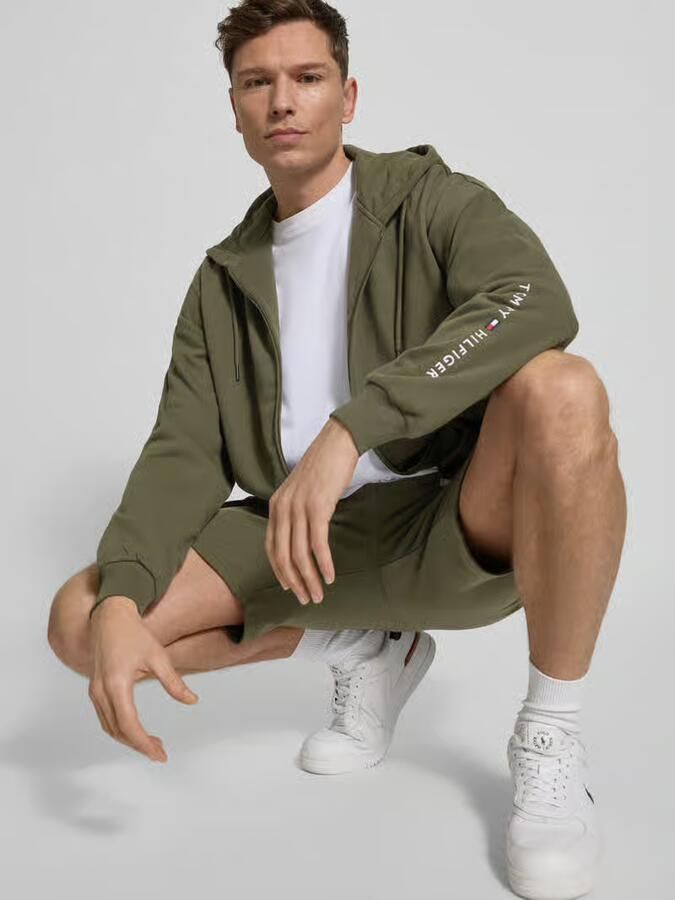Tommy Hilfiger Relaxed fit sweatjack van katoenmix - Foto 2