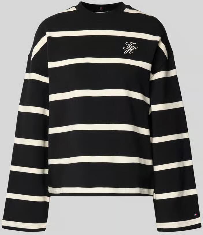 Tommy Hilfiger Relaxed fit sweatshirt van katoenmix