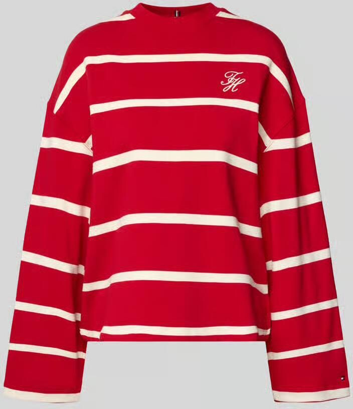Tommy Hilfiger Relaxed fit sweatshirt van katoenmix