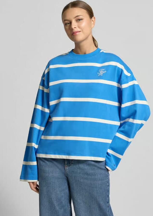 Tommy Hilfiger Relaxed fit sweatshirt van katoenmix - Foto 2