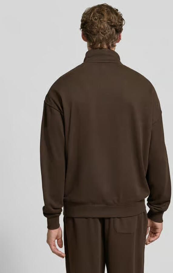 Tommy Hilfiger relaxed fit sweatshirt van mix van katoen en modal - Foto 2