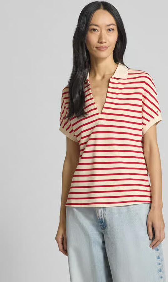 Tommy Hilfiger Relaxed fit T-shirt van lyocellmix - Foto 2