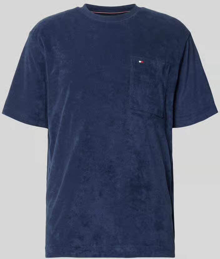 Tommy Hilfiger relaxed fit T-shirt van mix van katoen model 'TOWELLING T-SHIRT' - Foto 2
