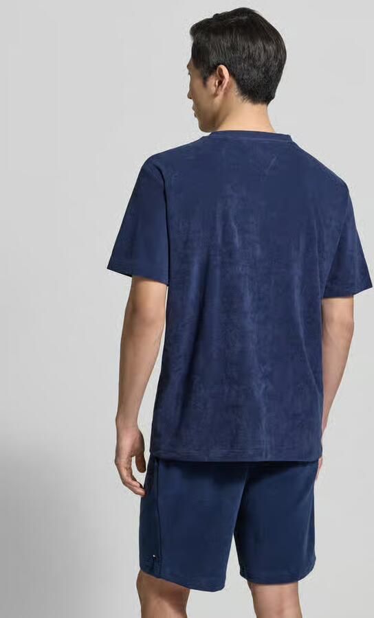 Tommy Hilfiger relaxed fit T-shirt van mix van katoen model 'TOWELLING T-SHIRT' - Foto 3