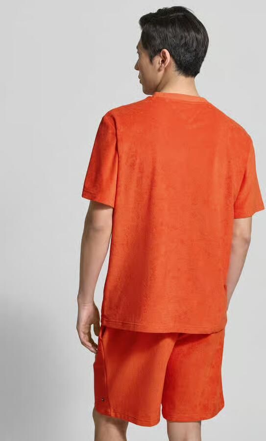 Tommy Hilfiger relaxed fit T-shirt van mix van katoen model 'TOWELLING T-SHIRT'