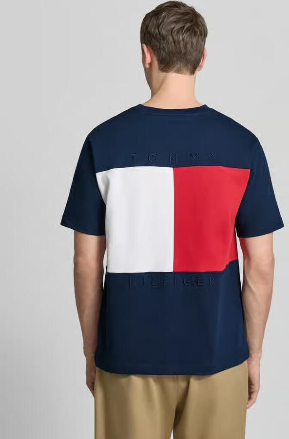 Tommy Hilfiger Relaxed fit T-shirt van puur katoen - Foto 2