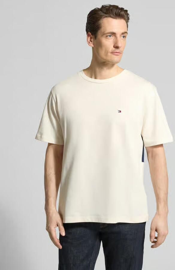 Tommy Hilfiger Relaxed fit T-shirt van puur katoen - Foto 3
