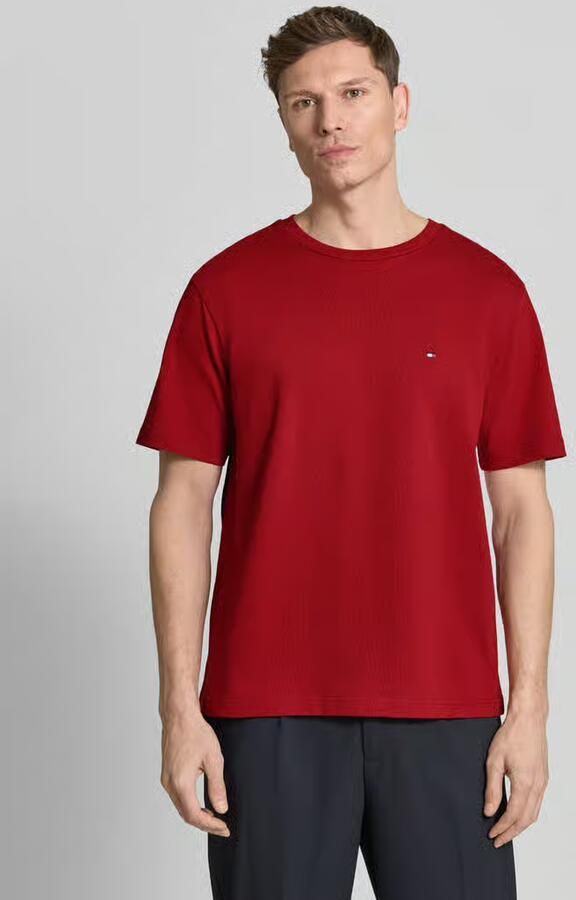 Tommy Hilfiger Relaxed fit T-shirt van puur katoen - Foto 3
