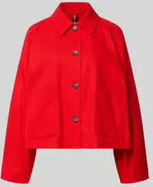 Tommy Hilfiger Relaxed fit Trenchcoat van puur katoen