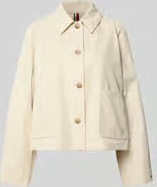 Tommy Hilfiger Relaxed fit Trenchcoat van puur katoen