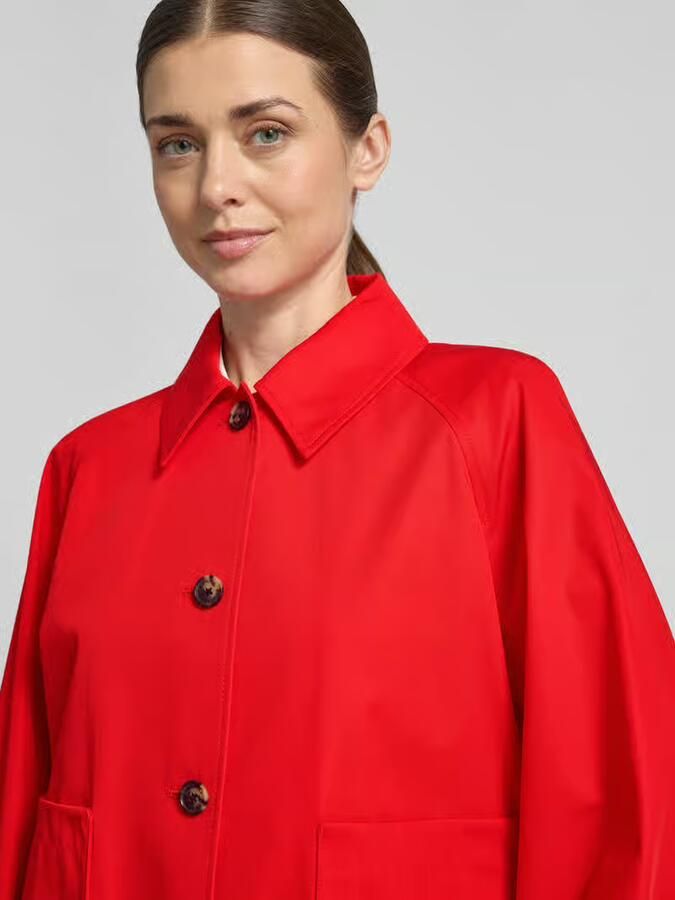 Tommy Hilfiger Relaxed fit Trenchcoat van puur katoen - Foto 2