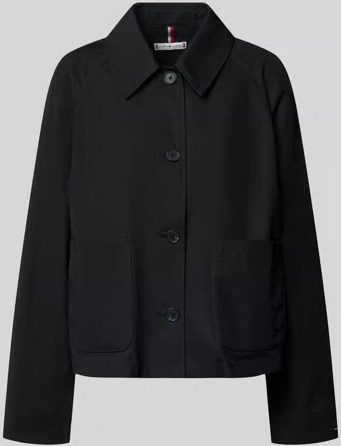 Tommy Hilfiger Relaxed fit Trenchcoat van puur katoen - Foto 2