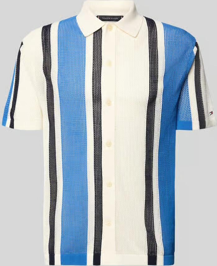 Tommy Hilfiger "relaxed fit" vrijetijdsoverhemd van katoenmix - Foto 2