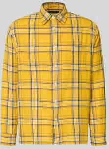 Tommy Hilfiger Relaxed fit vrijetijdsoverhemd van puur katoen