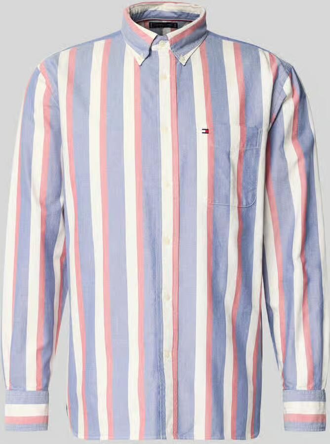 Tommy Hilfiger Relaxed fit vrijetijdsoverhemd van puur katoen model 'HERITAGE'