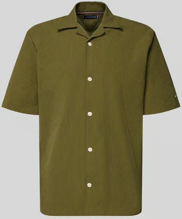 Tommy Hilfiger relaxed fit vrijetijdsoverhemd van seersucker-materiaal - Foto 2