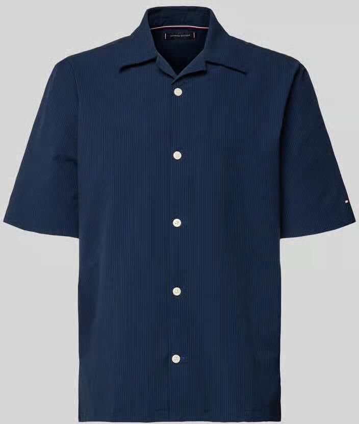 Tommy Hilfiger relaxed fit vrijetijdsoverhemd van seersucker-materiaal - Foto 2