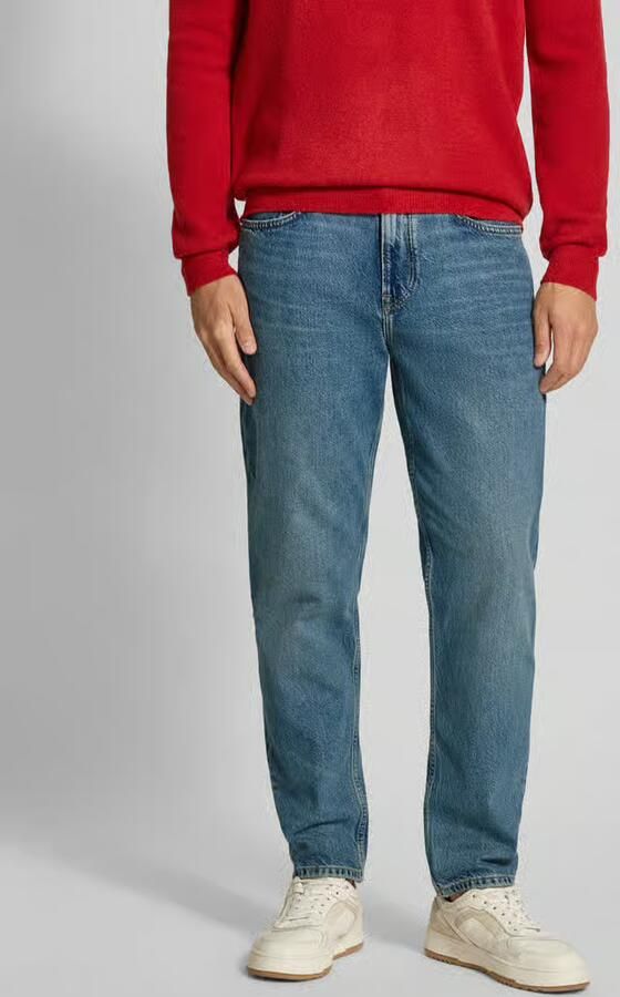 Tommy Hilfiger Relaxed tapered fit jeans van een mix van katoen en lyocell - Foto 6