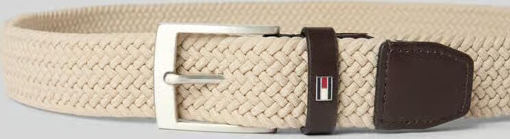 Tommy Hilfiger Riem met Rundleer-details Model 'ADAN 3.5'