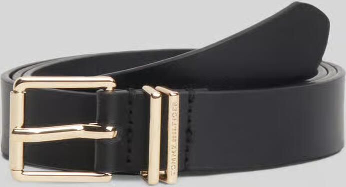 Tommy Hilfiger Riem van echt leer met label in reliëf - Foto 2
