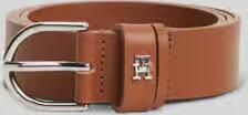 Tommy Hilfiger Riem van echt leer met logo-applicatie