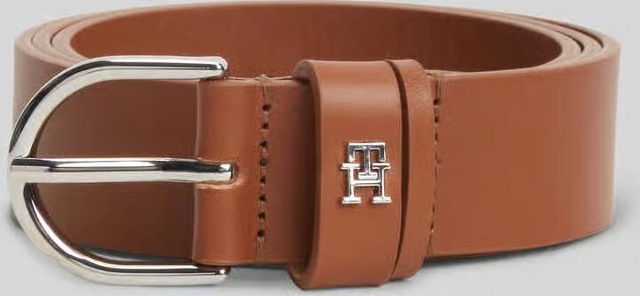 Tommy Hilfiger Riem van echt leer met logo-applicatie - Foto 2