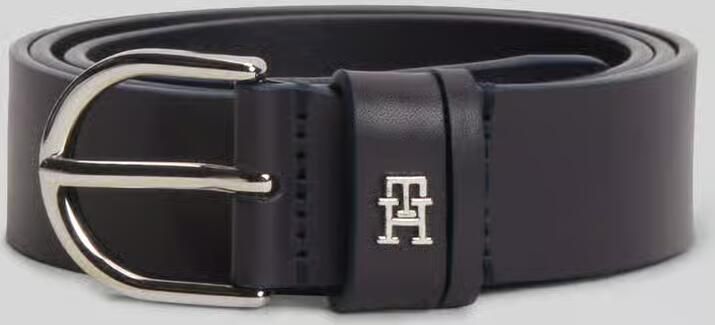 Tommy Hilfiger Riem van echt leer met logo-applicatie - Foto 2