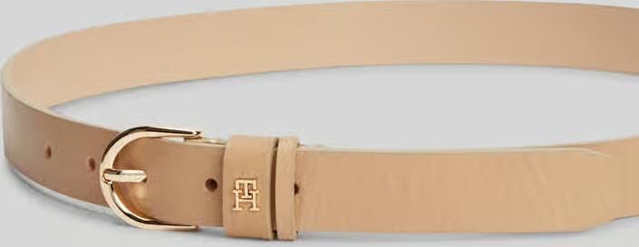 Tommy Hilfiger Riem van echt leer met logo-applicatie