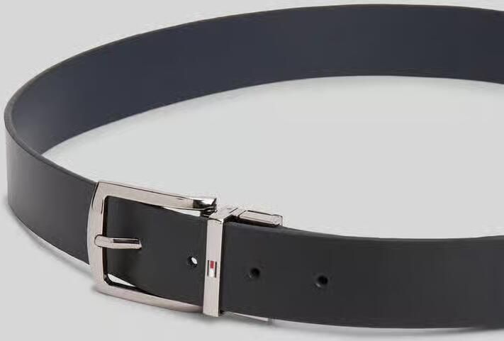 Tommy Hilfiger Leren riem met doornsluiting model 'DENTON'