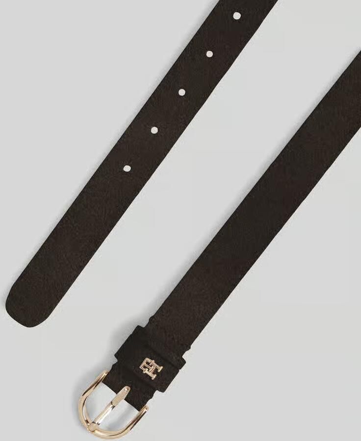 Tommy Hilfiger Riem van echt leer met logodetail