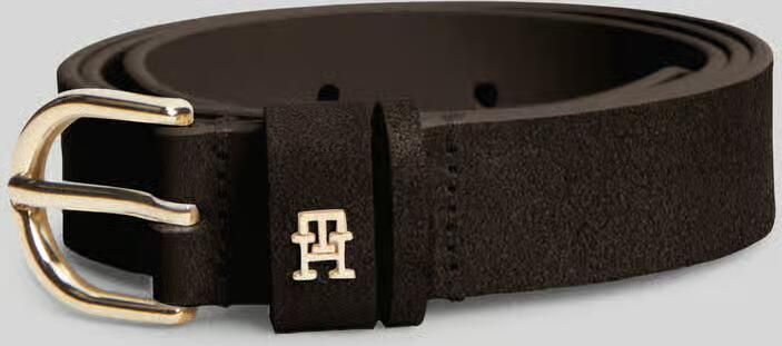 Tommy Hilfiger Riem van echt leer met logodetail - Foto 2