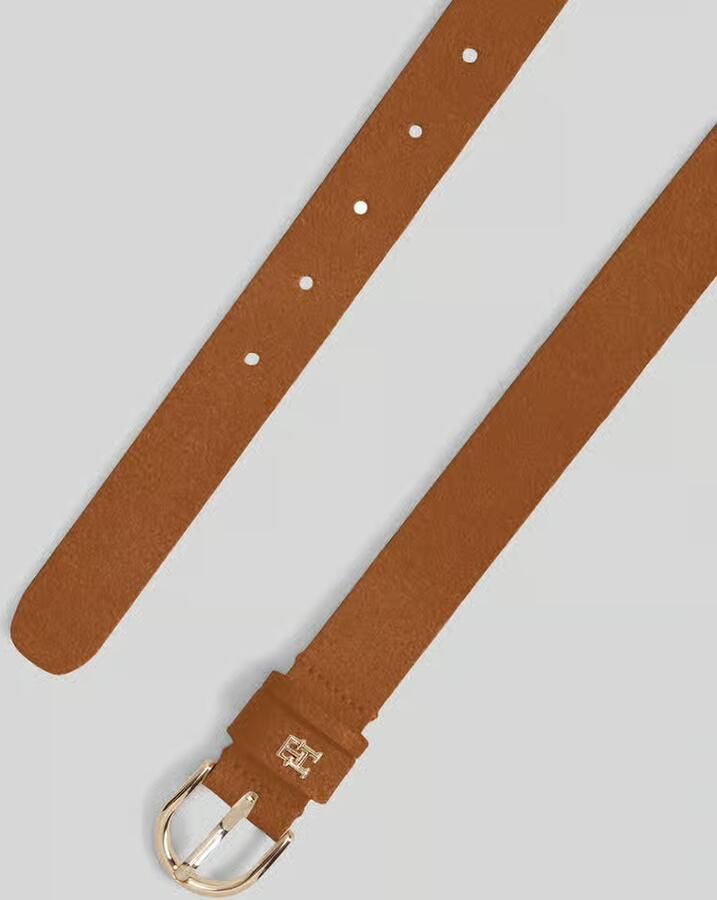 Tommy Hilfiger Riem van echt leer met logodetail