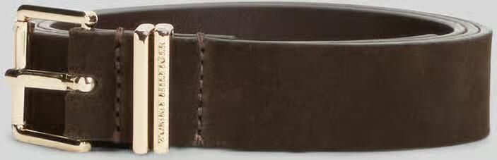 Tommy Hilfiger Riem van echt leer met reliëflogo - Foto 2