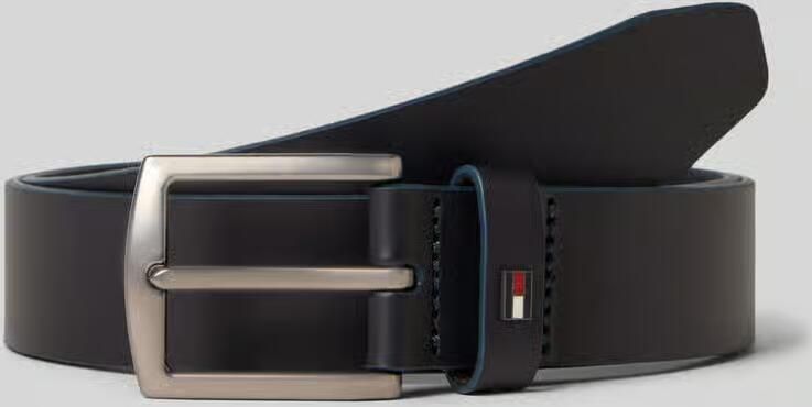 Tommy Hilfiger Leren riem DENTON 3.5 EXT Eenvoudige gesp metalen logo - Foto 6
