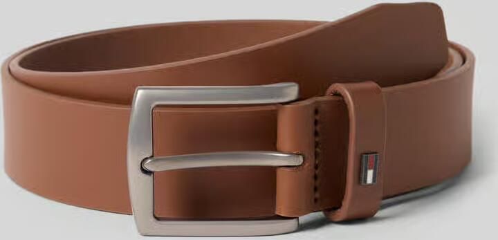 Tommy Hilfiger Leren riem DENTON 3.5 EXT Eenvoudige gesp metalen logo - Foto 8