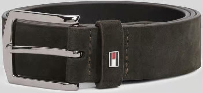 Tommy Hilfiger Riem van echt leer model 'DENTON 3.5 SUEDE'