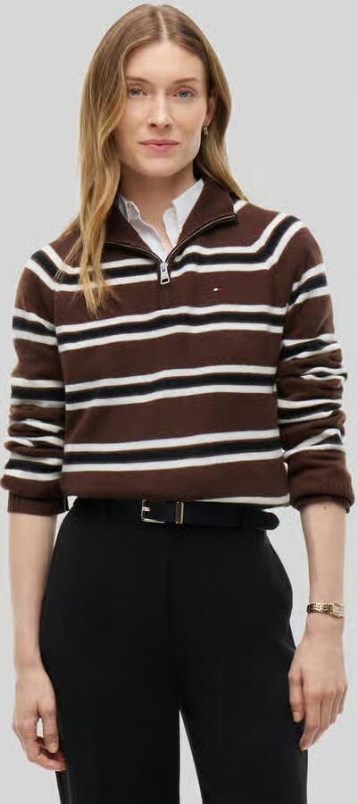 Tommy Hilfiger Schipperstrui van wol met logodetail - Foto 3
