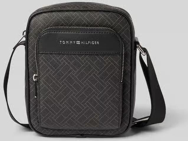 Tommy Hilfiger Schoudertas in leerlook