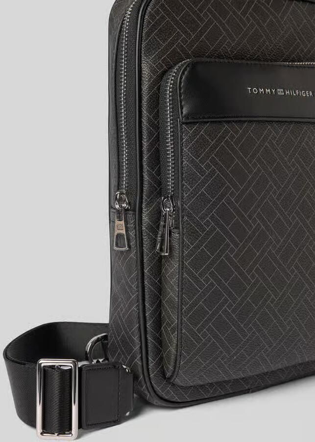 Tommy Hilfiger Schoudertas in leerlook - Foto 2
