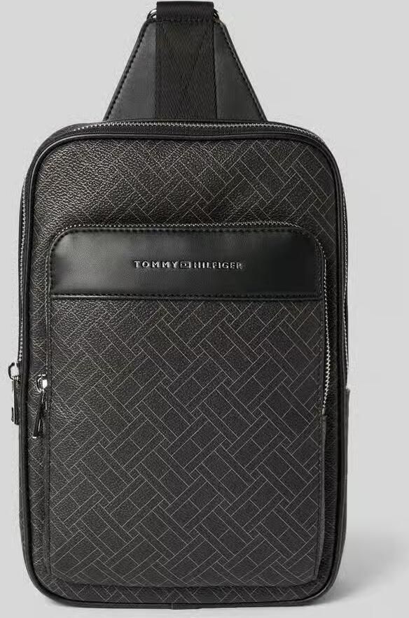 Tommy Hilfiger Schoudertas in leerlook