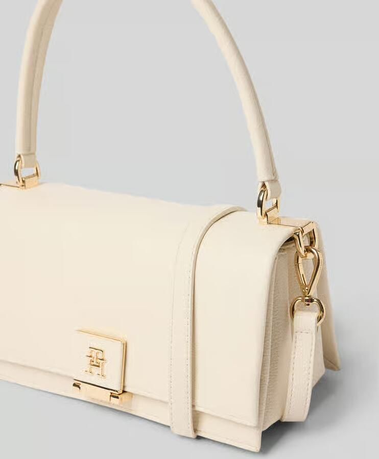 Tommy Hilfiger schoudertas in leerlook